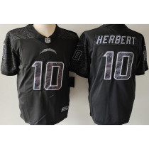 HERBERT #10 Men's Los Angeles Chargers NFL Jersey 闪电