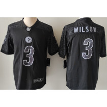 WILSON #3 Men's Pittsburgh Steelers NFL Jersey 钢人