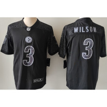 WILSON #3 Men's Pittsburgh Steelers NFL Jersey 钢人