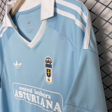 2026/27 Oviedo Blue Retro Style Soccer Jersey