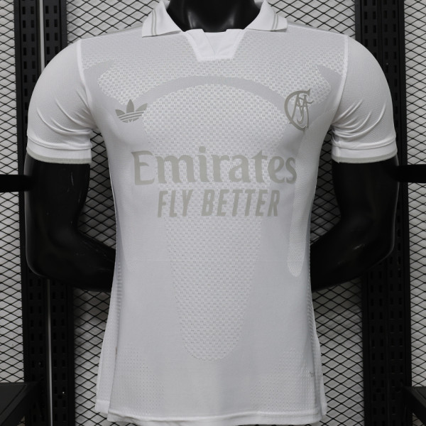 2026 RM 125th Anniversary Edition White Player Version Soccer Jersey