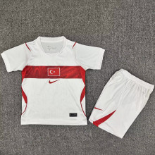 2026/27 Turkey Home White Kids Soccer Jersey