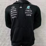 2026/27 Mercedes AMG Petronas F1 Black Hoody Sweater Jersey