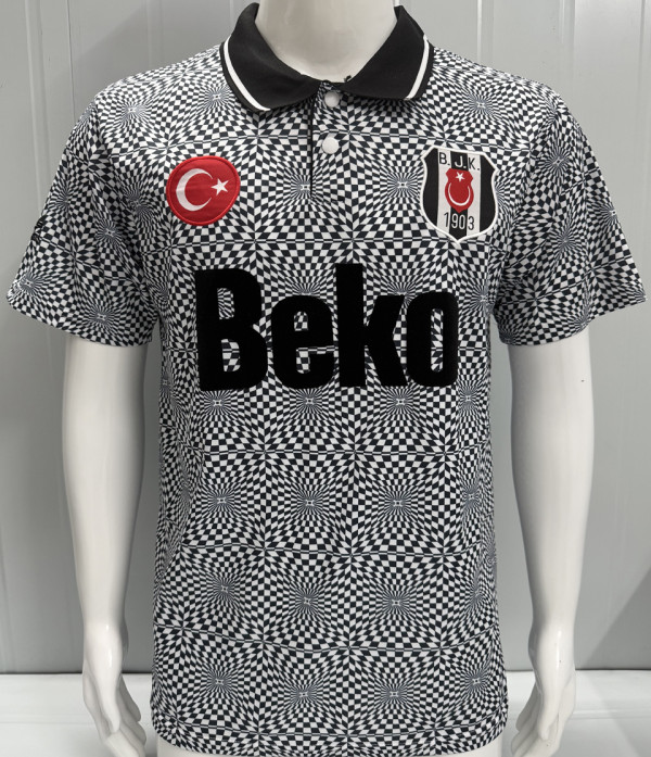 1991/1992 Besiktas Home Retro Soccer Jersey