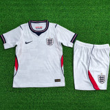 2026/27 England Home White Player Version Kids Jersey 球员版童装