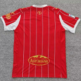 2026/27 Gijon Red Retro Style Soccer Jersey 希洪竞技