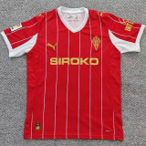 2026/27 Gijon Red Retro Style Soccer Jersey 希洪竞技