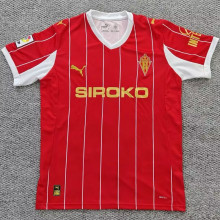 2026/27 Gijon Red Retro Style Soccer Jersey 希洪竞技