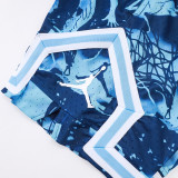 C2524 Jordan Casual Short Pants 夕阳蓝
