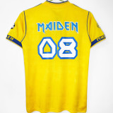 2008 West Ham X Iron Maiden Yellow Retro Jersey (Number 08)