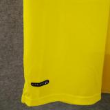 1998 Brazil Home Yellow Retro Women Soccer Jersey 女
