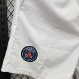2026/27 PSG White Casual Short Pants  D338