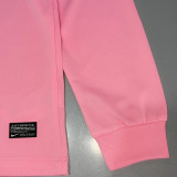 2012/13 Santos Pink Retro Long Sleeve Soccer Jersey