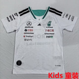 2026 Mercedes AMG Petronas F1 White Kids Team T-Shirt   童装