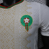 2026/27 Morocco Away White Player Version Soccer Jersey