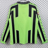 1999/2000 Wolfsburg Away Green Long Sleeve Retro Jersey