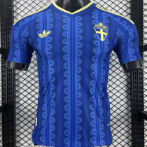2026/27 Sweden Away Blue Player Version Soccer Jersey