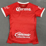 2026/27 Deportivo Toluca Red Women Soccer Jersey  托卢卡 女