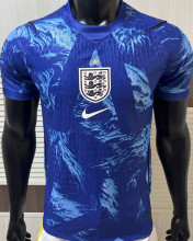 2026/27 England Blue Goalkeeper Player Version Soccer Jersey