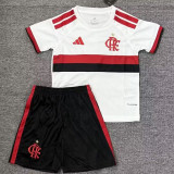 2026/27 Flamengo Away White Kids Soccer Jersey