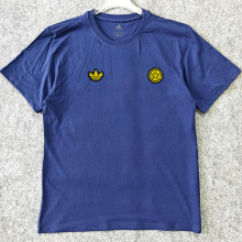 2026/27 Colombia Retro Style Pure Cotton T-Shirt 队微 黄色