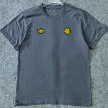 2026/27 Colombia Retro Style Pure Cotton T-Shirt 队微 黄色