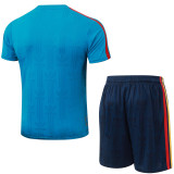 2026/27 Spain Lake Blue Training Jersey (A Set)