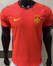 2026/27 China Home Red Player Version Soccer Jersey