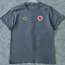 2026/27 Colombia Retro Style Pure Cotton T-Shirt 队微 红色