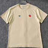 2026/27 Colombia Retro Style Pure Cotton T-Shirt 队微 红色