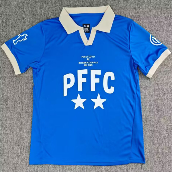 2026/27 In Milan x PFFC Blue Retro Style Soccer Jersey