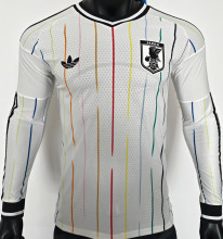 2026/27 Japan Away White Player Version Long Sleeve Jersey