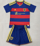 2025/26 Real Salk Lake Home Kids Soccer Jersey 皇家盐湖城