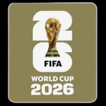 橡胶 FIFA WORLD CUP 2026 Rubber Patch Right Patch 右臂章 金底白字 (You can buy it alone OR tell us which jersey to print it on. )