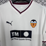 2026/27 Valencia Home White Fans Soccer Jersey