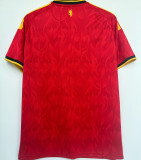 2026/27 Belgium 1:1 Quality Home Red Fans Soccer Jersey (Have Right Patch 有右臂章 白底黑字）