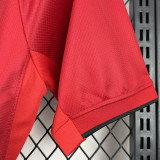 2026/27 Canada Home Red Fans Soccer Jersey  (Have Right Patch 有右臂章 白底黑字）