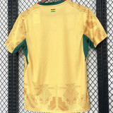 2026/27 Ghana Away Yellow Fans Soccer Jersey (Have Right Patch 有右臂章 黑底白字）