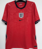 2026/27 England 1:1 Quality Away Red Fans Soccer Jersey (Have Right Patch 有右臂章 白底金字）
