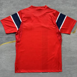 2026/27 Norway Home Red Fans Soccer Jersey  (Have Right Patch 有右臂章 白底黑字）
