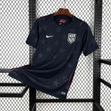 2026/27 U.S 1:1 Quality Away Black Fans Soccer Jersey (Have Right Patch 有右臂章 白底黑字）