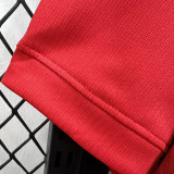 2026/27 Turkey Away Red Fans Soccer Jersey  (Have Right Patch 有右臂章 白底黑字）