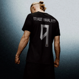 2026/27 Norway Away Black Fans Soccer Jersey  (Have Right Patch 有右臂章 白底黑字）