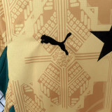 2026/27 Ghana Away Yellow Fans Soccer Jersey (Have Right Patch 有右臂章 黑底白字）
