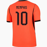 2026/27 NL Home 1:1 Quality Orange Fans Soccer Jersey (Have Right Patch 有右臂章 白底黑字）