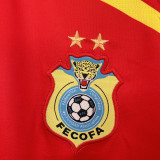 2026/27 Congo DR Red Third Fans Soccer Jersey 民主刚果 (Have Right Patch 有右臂章 白底黑字）