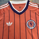 2026/27 Scotland Home Fans Long Sleeve  Soccer Jersey
