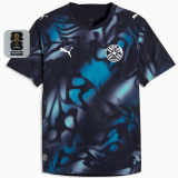 2026/27 Paraguay Away Fans Soccer Jersey (Have Right Patch 有右臂章 白底黑字）