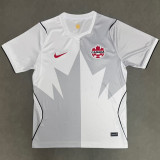 2026/27 Canada Third White Fans Soccer Jersey (Have Right Patch 有右臂章 黑底白字）