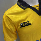 1993/1994 AEK Home Yellow Retro Soccer Jersey